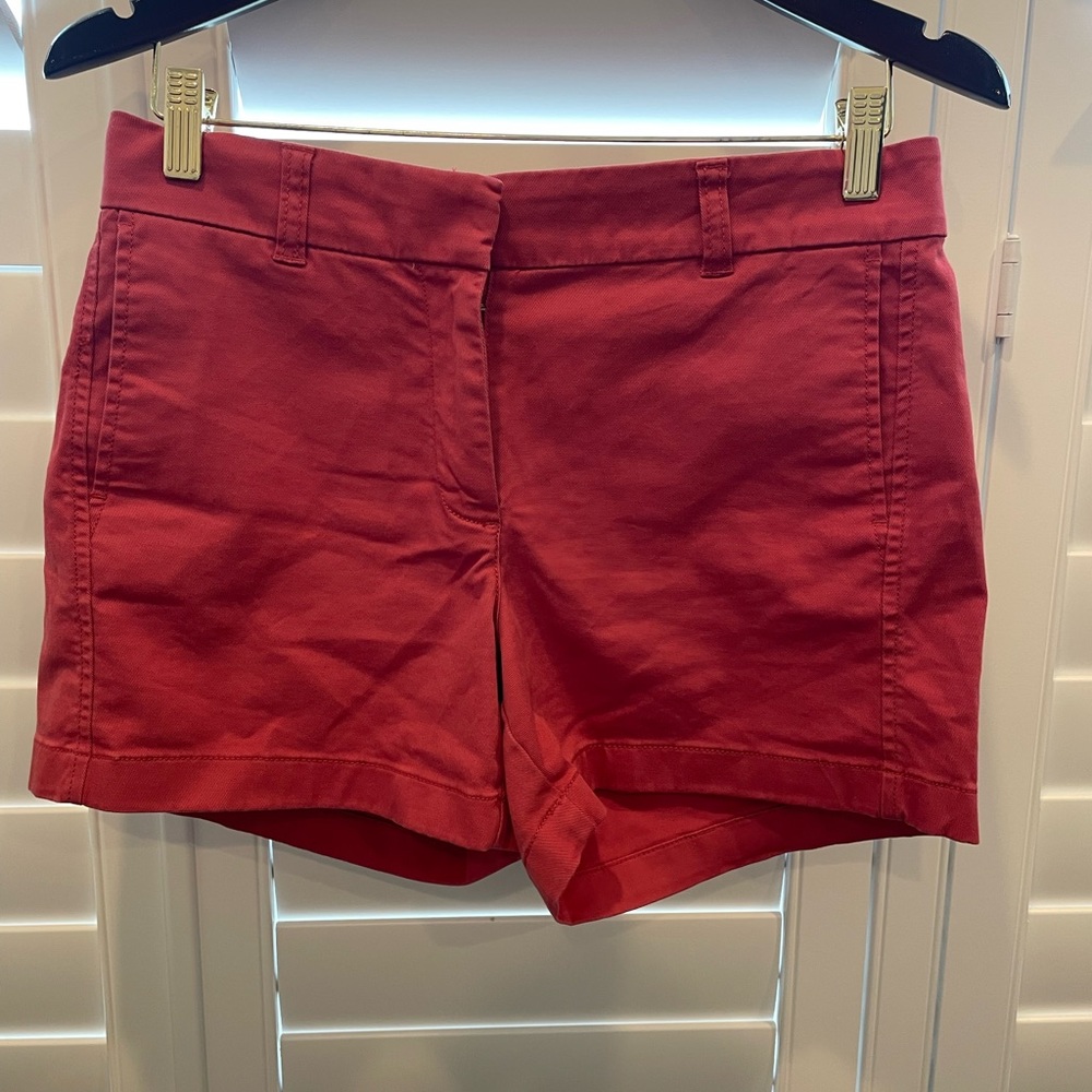 Jcrew 4” chino shorts